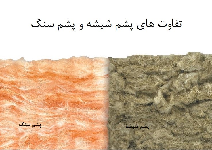 مقایسه پشم شیشه با سایر مواد